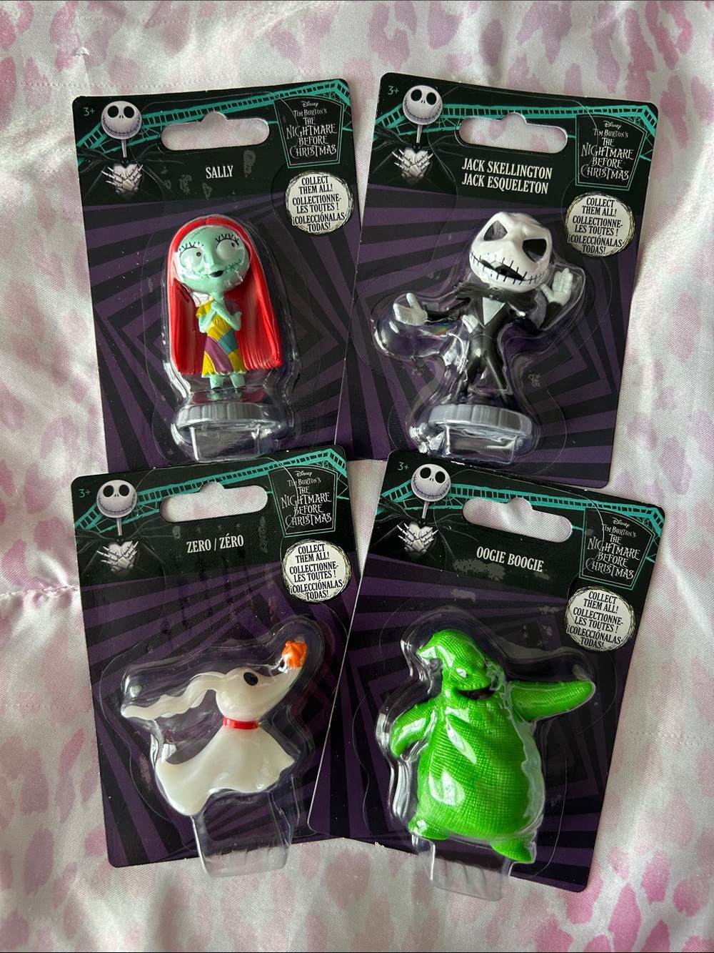 ✨ NWT Disney The Nightmare Before Christmas Mini Figure Bundle (Set of 4) ✨